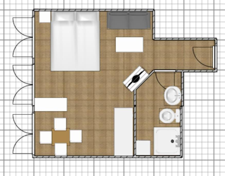Studio In Dresden Neustadt Louisenstrasse Экстерьер фото